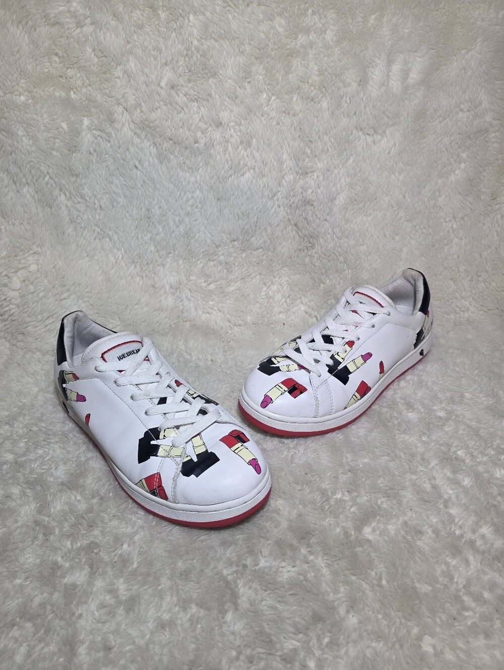 Vintage BBC Ice Cream Pharrell Lipstick Board Flip Sneakers 0967/2000 Y2K Size 8